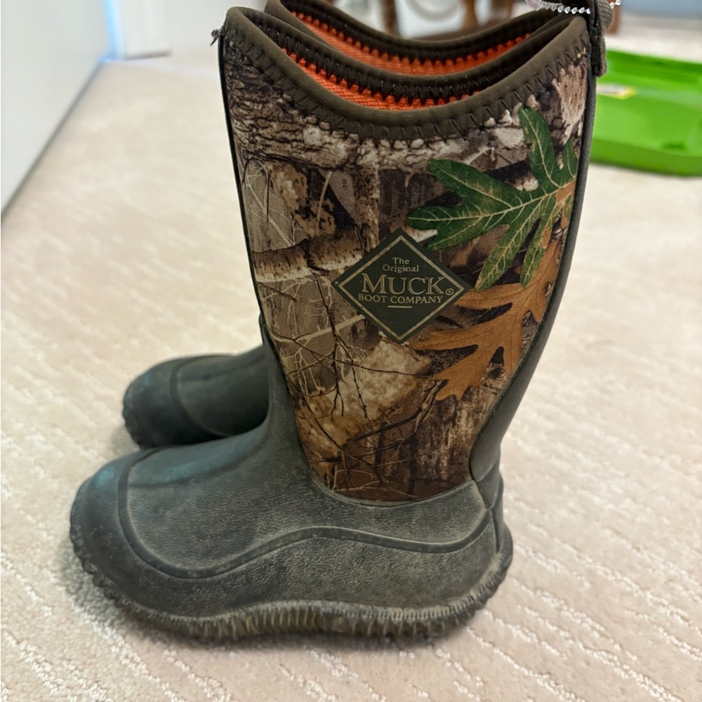 Muck Boots camo kids GUC